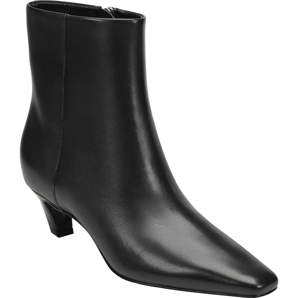 Marc Fisher LTD Danai Kitten Heel Bootie in Black at Nordstrom, Size 9.5 | Nordstrom