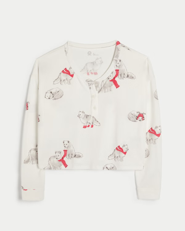 Gilly Hicks Cozy Pajama Henley | Hollister (US)