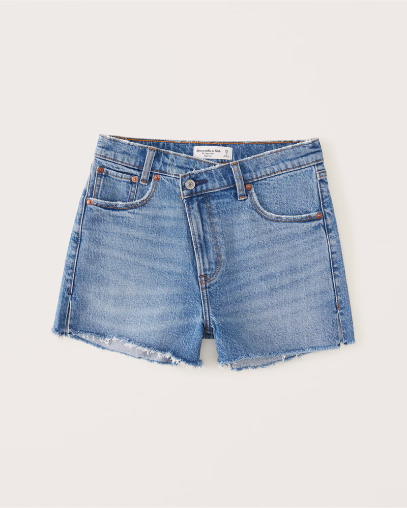 High Rise Mom Shorts | Abercrombie & Fitch (US)