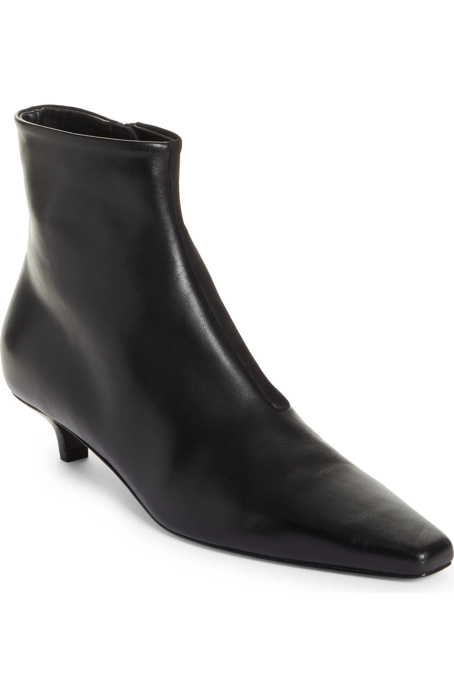 Kitten Heel Slim Ankle Boot (Women) | Nordstrom