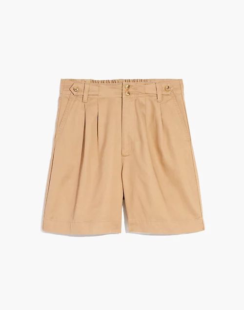 Midmont Pleated Shorts: TENCEL™ Lyocell Edition | Madewell