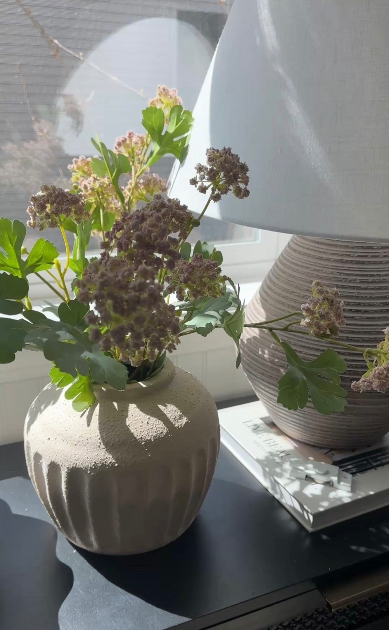 These artificial sedum stems sell out every year for spring! Hearth and hand brought them back in white this year! These carved ceramic vases are also back from studio McGees line! 

#LTKHome #LTKFindsUnder50 #LTKSeasonal