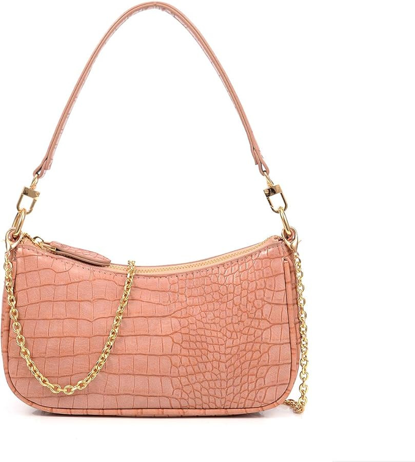 DOREAMALOE Shoulder Bag Retro Classic Purse Clutch Shoulder Tote HandBag with Zipper Closure for ... | Amazon (US)