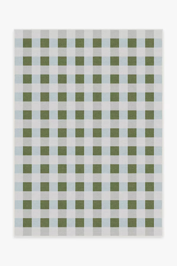 The Home Edit Sutton Moss Green & Blue Rug | Ruggable