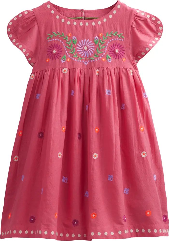 Kids' Embroidered Cotton Dress | Nordstrom
