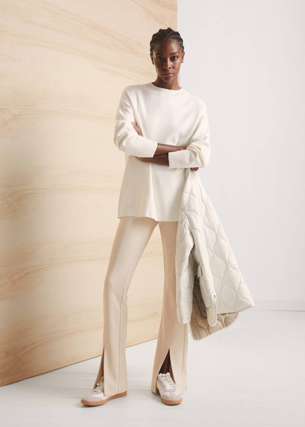 Oversize knit sweater -  Women | Mango USA | MANGO (US)