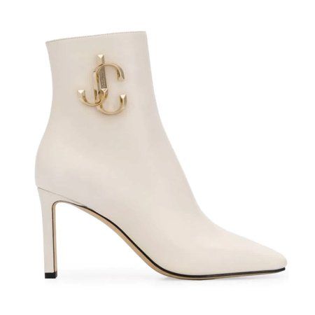 Jimmy Choo Ladies Minori 85 Ankle Boots In Latte Leather | Walmart (US)