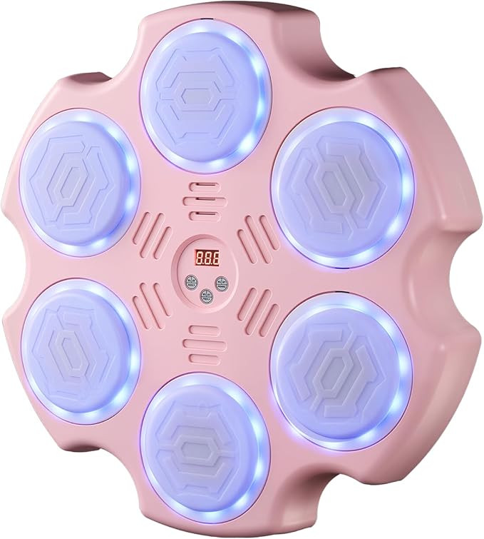 Warmiehomy Music Boxing Machine with Gloves & Counting Function, Smart Bluetooth Boxing Machine w... | Amazon (UK)