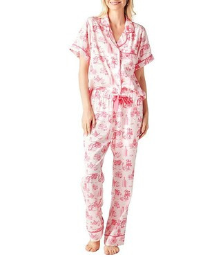 Katie Kime Austin Toile Woven Pant Pajama Set | Dillard's | Dillard's