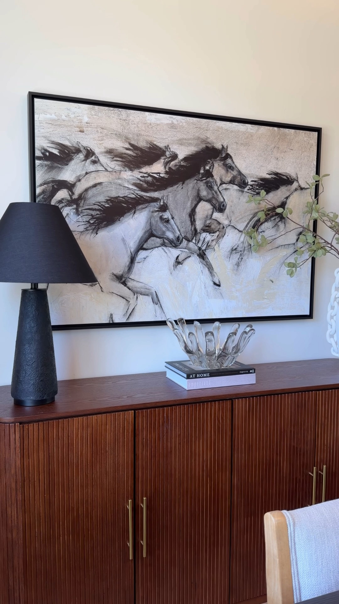 I’ve been looking for the right horse-inspired artwork for months and the second I saw this piece, I knew 🤍
 
wall art, horse, equestrian, painting, dining room, sideboard, living room, neutral, modern, home decor

#LTKHome