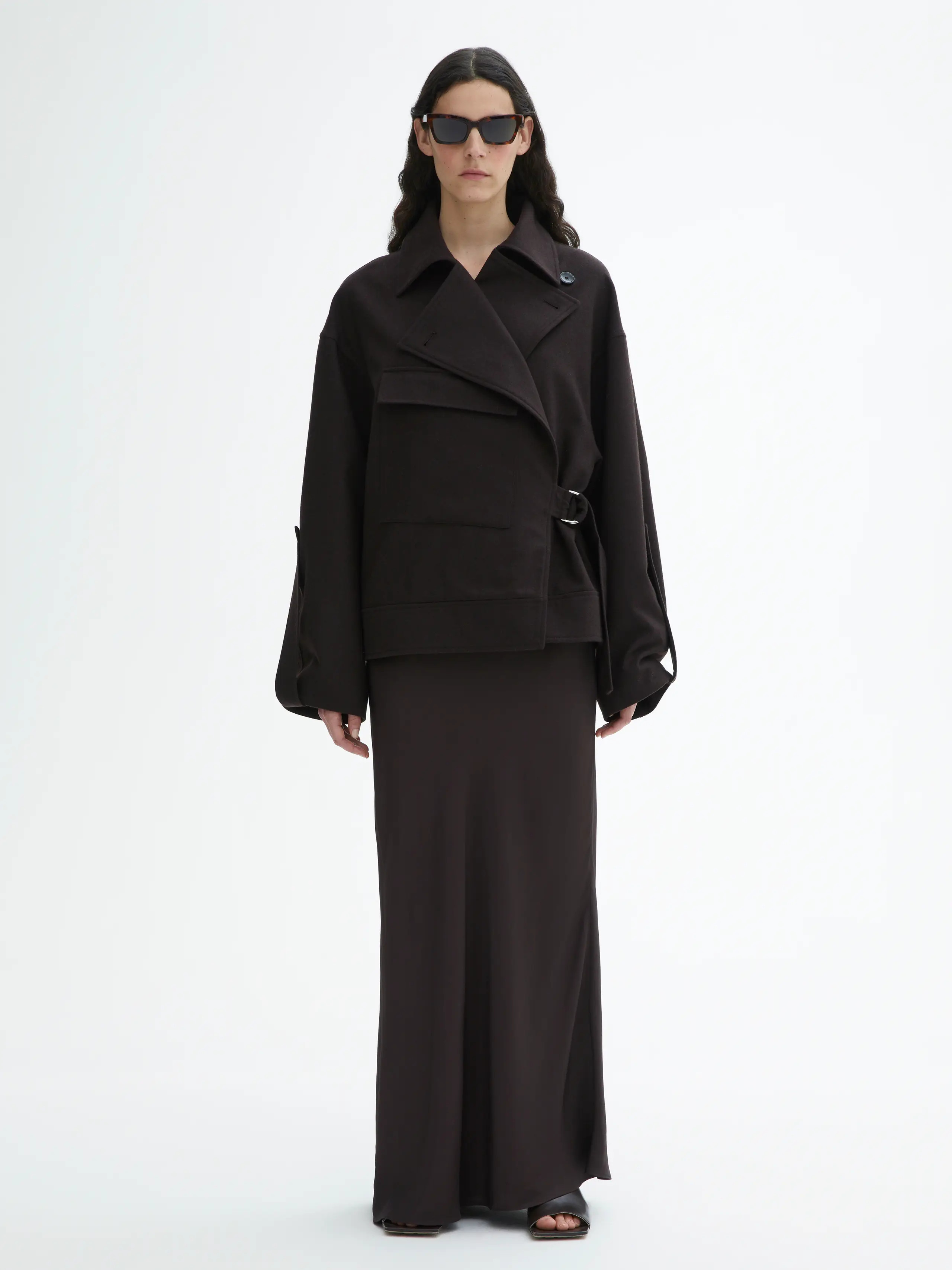 Aviator wool jacket | House of Dagmar