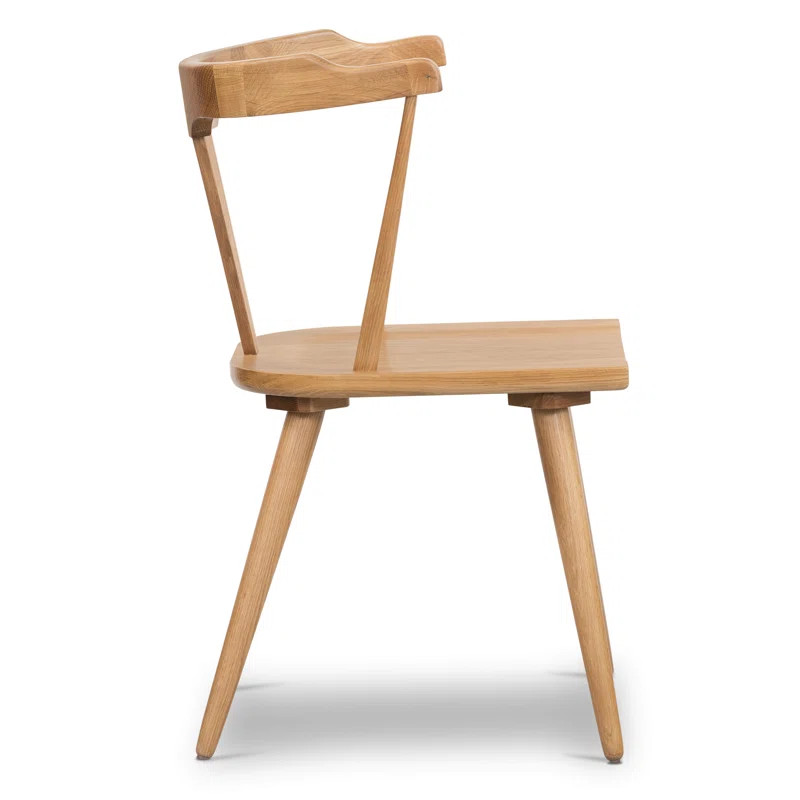 Agata Solid Wood Slat Back Dining Chair | Wayfair North America