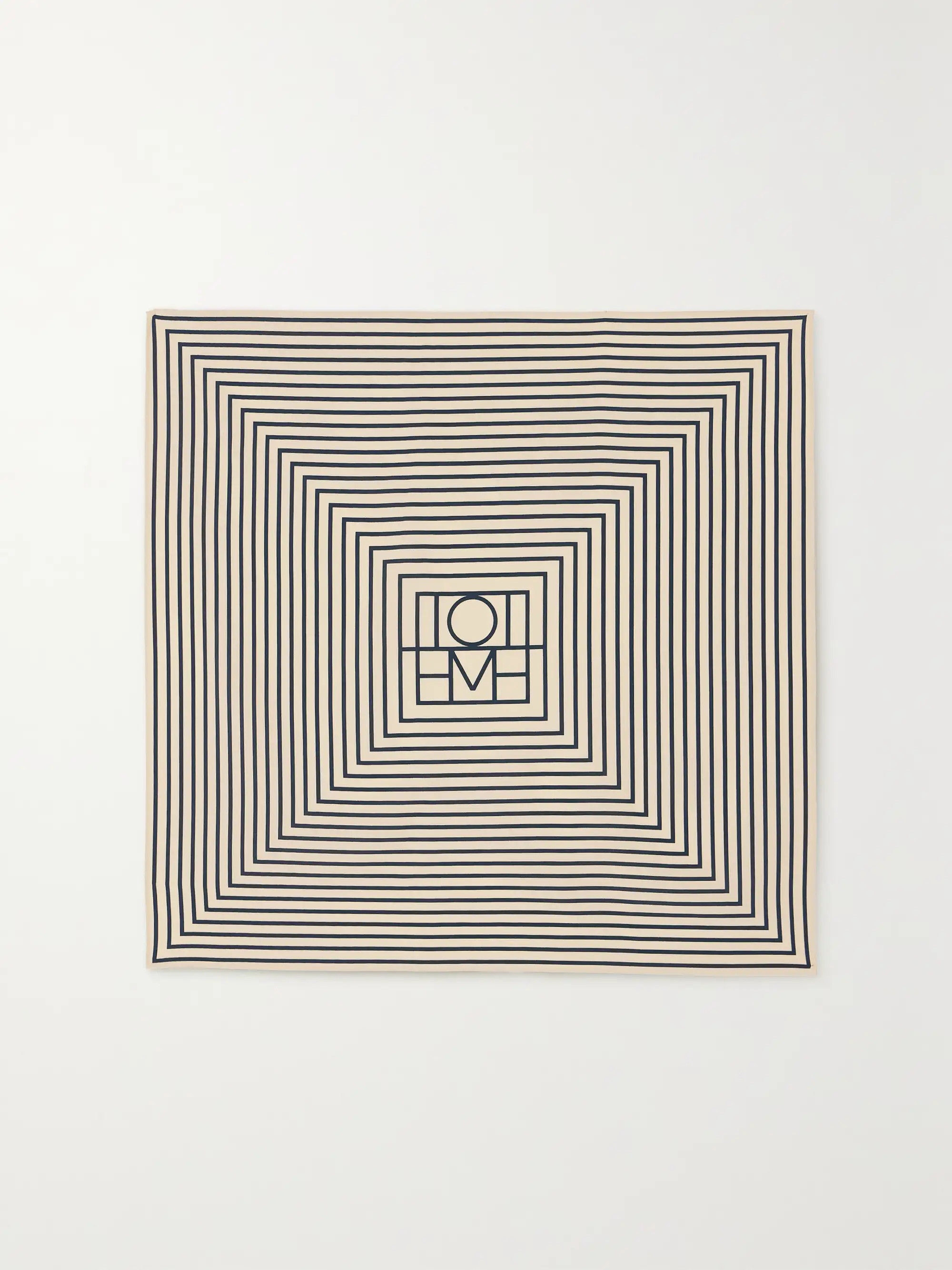 Striped silk crepe de chine scarf | NET-A-PORTER (UK & EU)