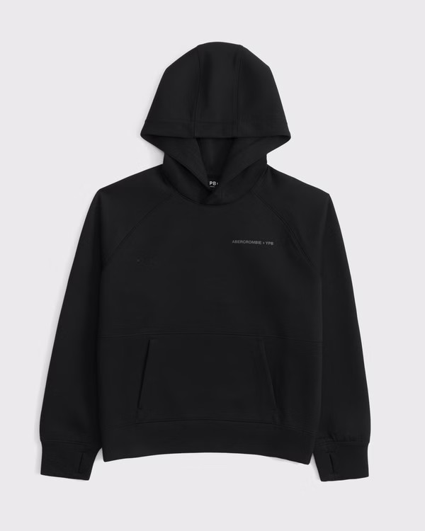 ypb neoknit logo popover hoodie | Abercrombie & Fitch (US)
