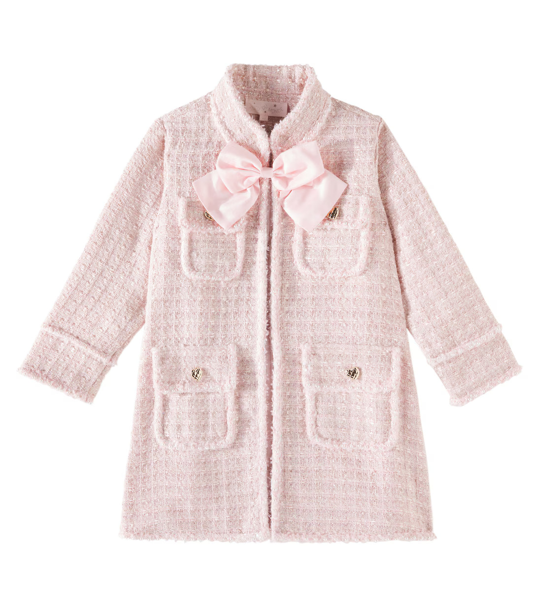 Aubazine bow-detail bouclé coat | Mytheresa (US/CA)
