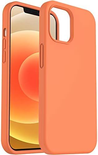ORNARTO Shockproof Liquid Silicone Designed for iPhone 12 Case and iPhone 12 Pro Case Gel Rubber ... | Amazon (US)