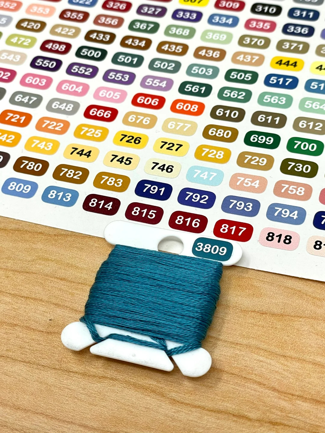 Mini DMC Complete Set Colour Vinyl Labels x761 Labels - Etsy | Etsy (US)