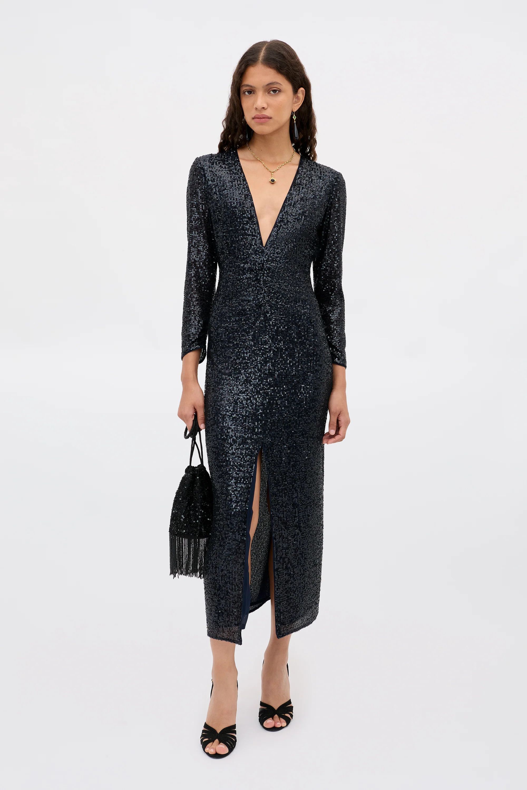 Lorenzo  -  Embellishment Navy | Rixo