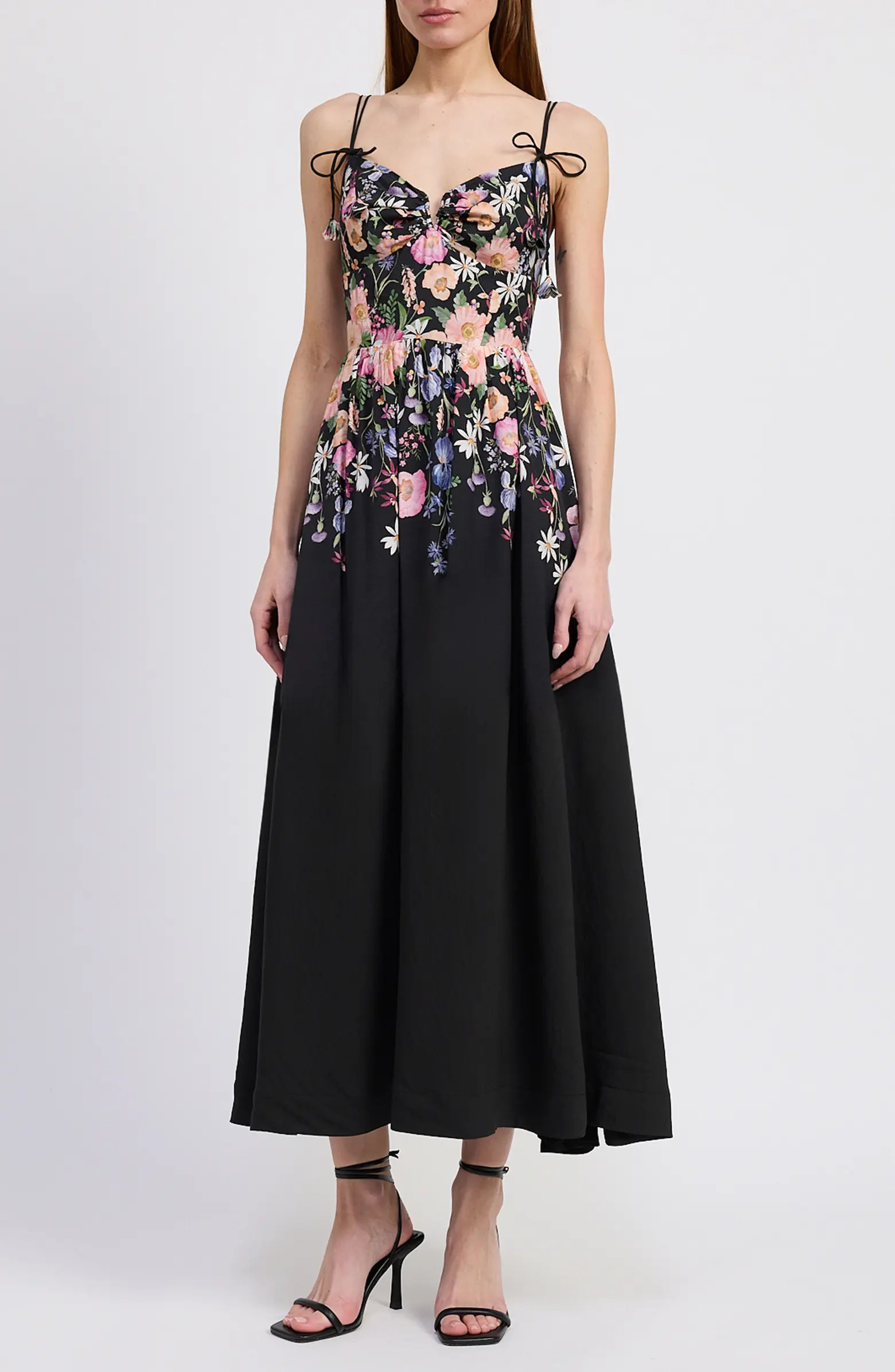 Nanette Placed Floral Dress | Nordstrom
