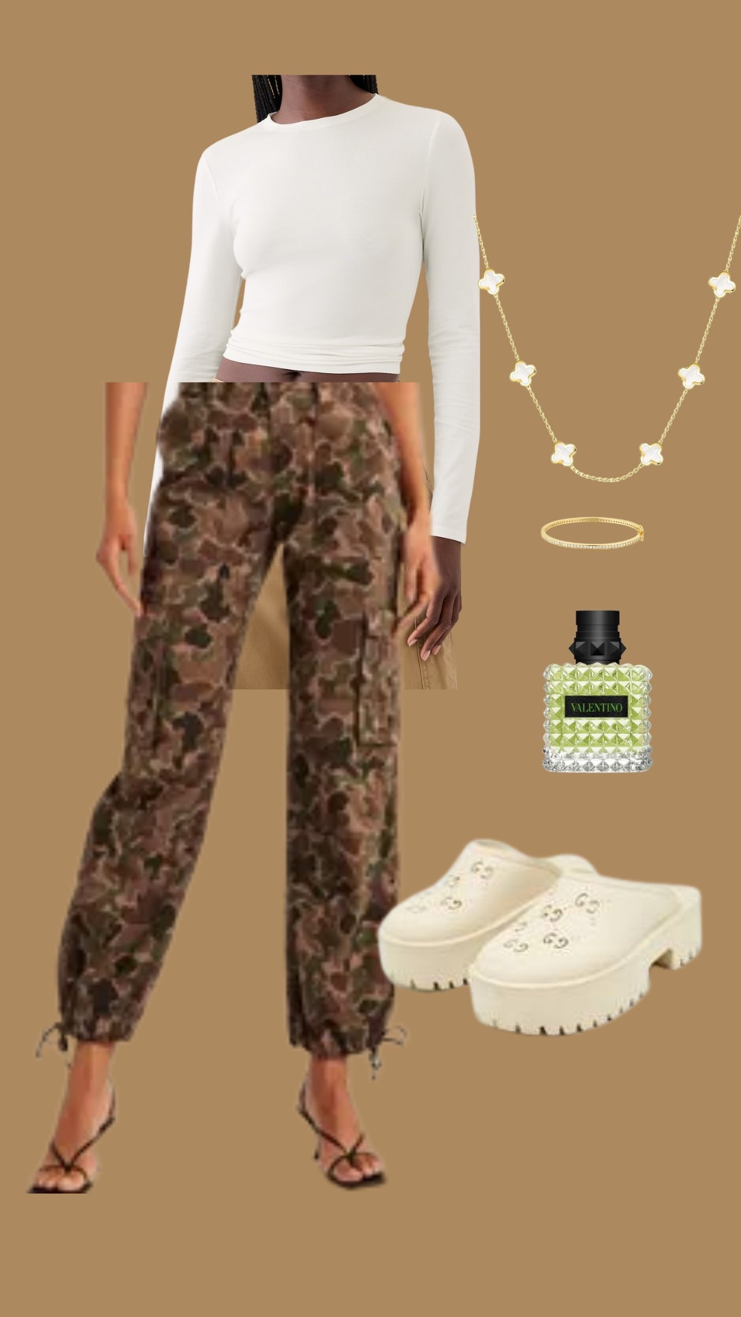 Casual camo pants ootd
