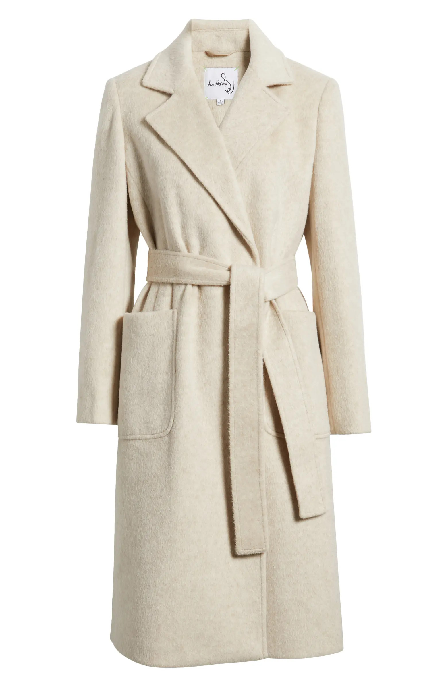 Sam Edelman Longline Wrap Coat | Nordstrom | Nordstrom