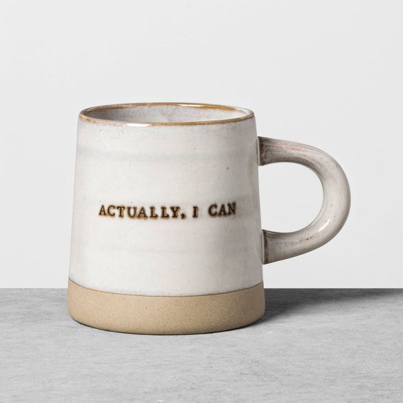 'Actually I Can' Stoneware Mug - Hearth & Hand™ with Magnolia | Target