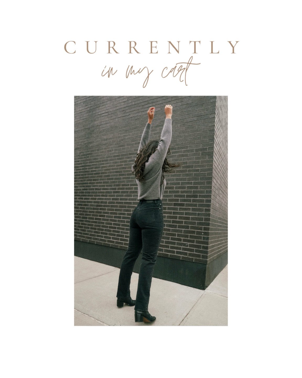 black straight leg jeans, fit a little big, I would size down if between sizes 

#LTKstyletip #LTKSeasonal