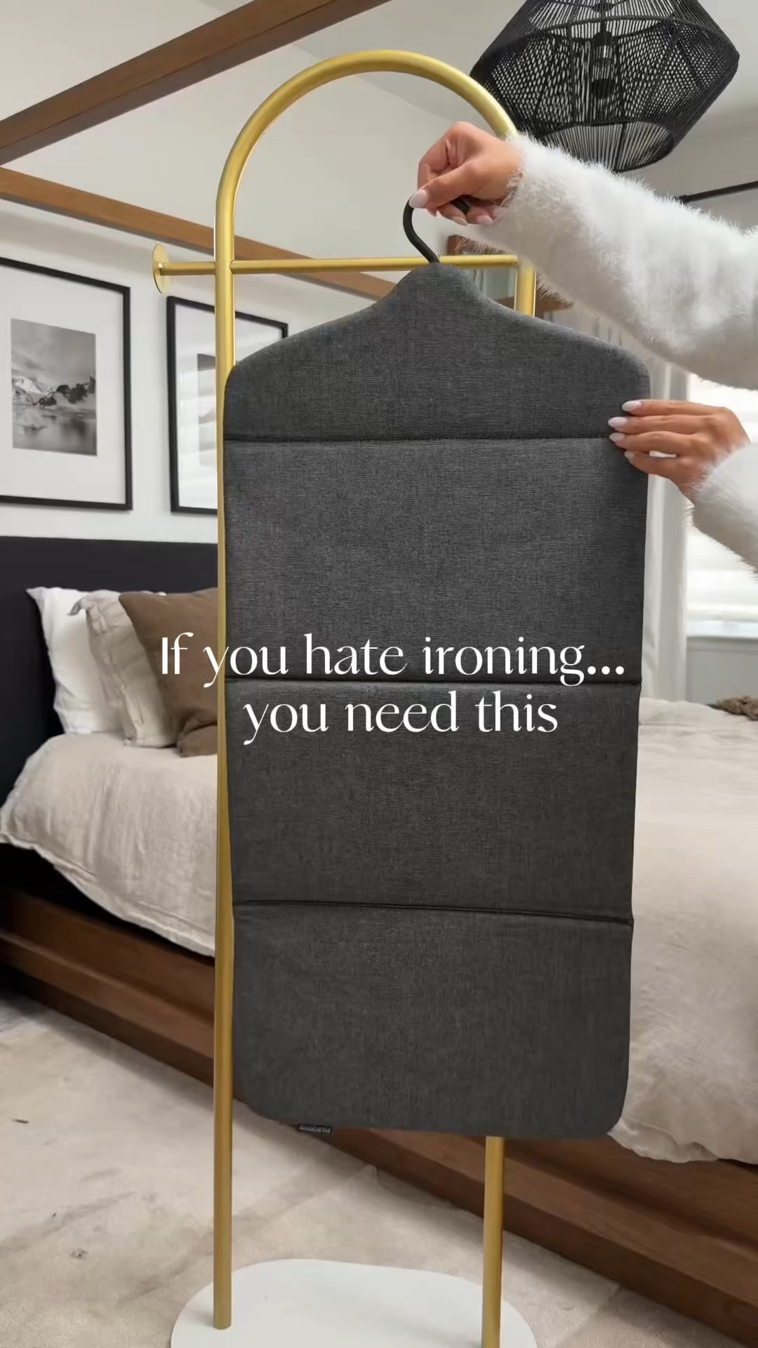 comment LIFE HACK and I’ll send you the details. 

This is one of those amazon finds you don’t think you need… until you try it 🤯 makes steaming clothes so much easier, no awkward angles or bulky ironing board

#amazonfinds #homehacks #amazonmusthaves #lifehacks #homeessentials