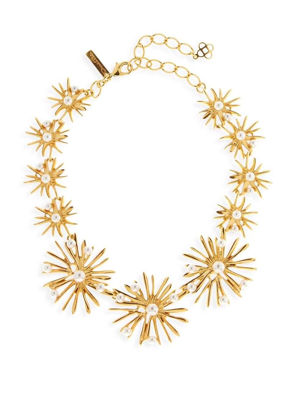Classic Swarovski Crystal Pearl Starburst Necklace | Saks Fifth Avenue