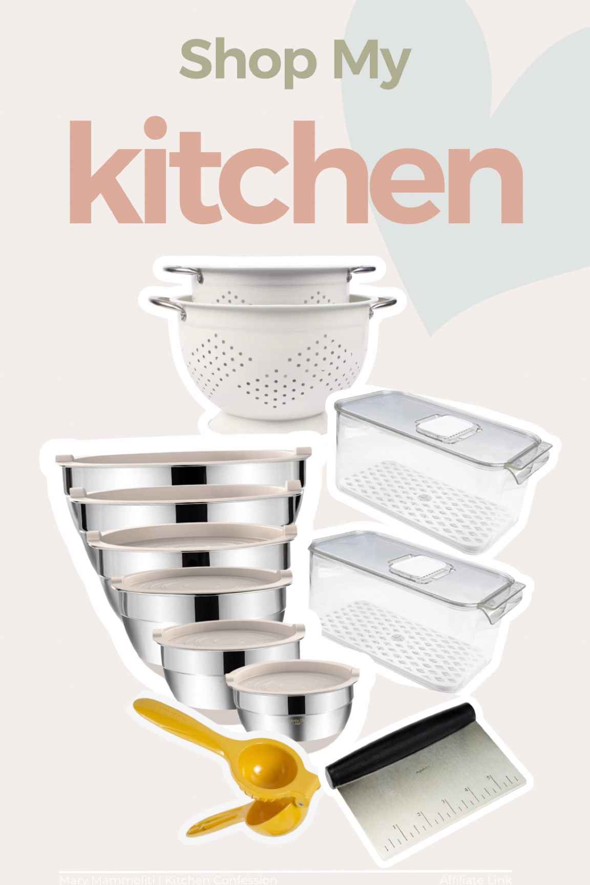 The bowls and colanders are a staple in my kitchen, durable and are used daily. Love them! #LTKhome #LTKdecor #LTKkitchen 