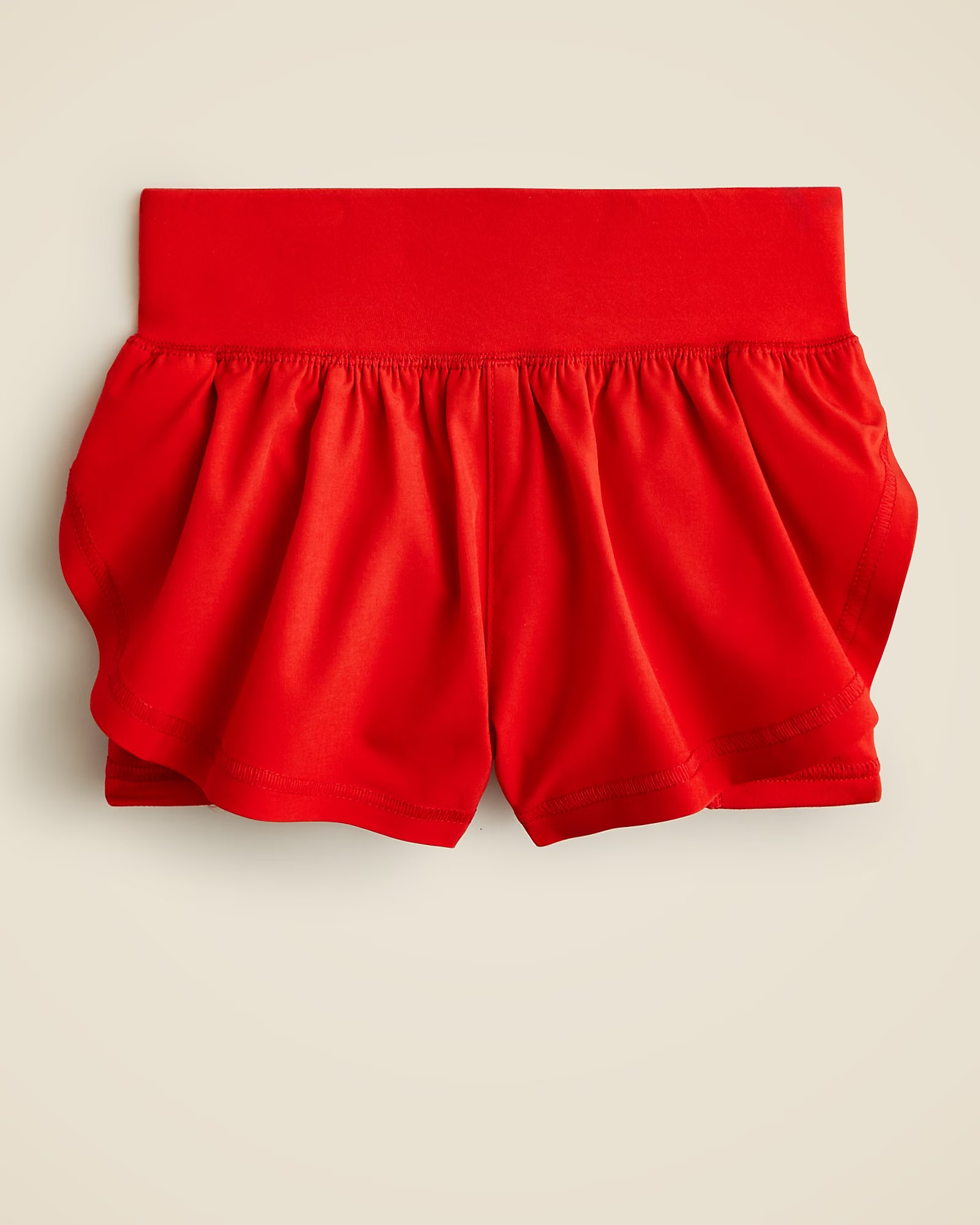 Girls' flutter short in performance jersey | J. Crew US
