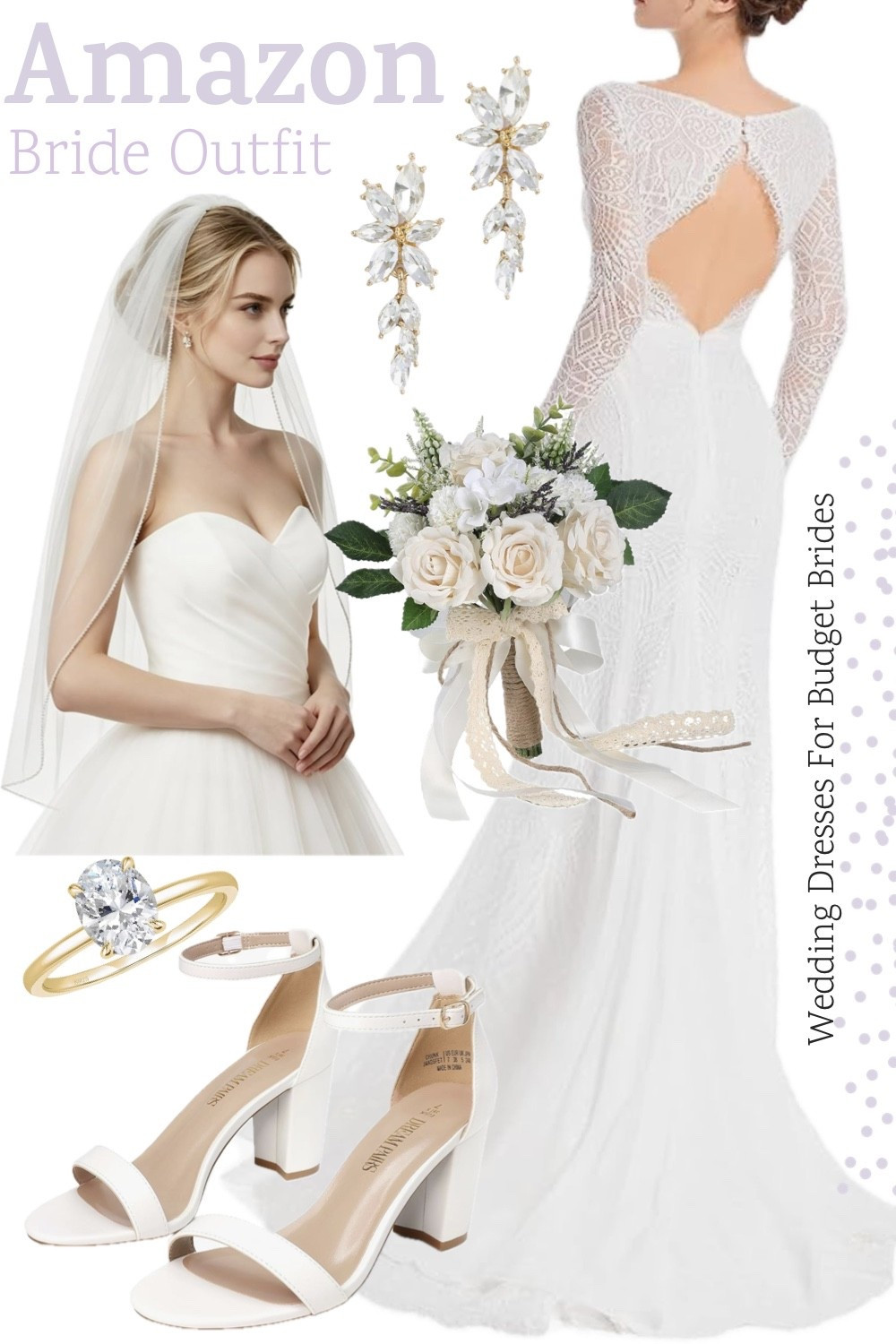 Affordable wedding day outfit on Amazon for the bride to be. 

Wedding reception, elopement, backyard wedding, beach wedding, destination wedding, city hall wedding, courthouse wedding, micro wedding.

#LTKWedding #LTKSeasonal #LTKootd