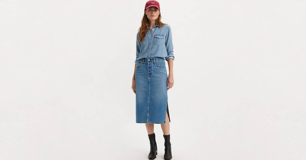 Side Slit Skirt | Levi's US