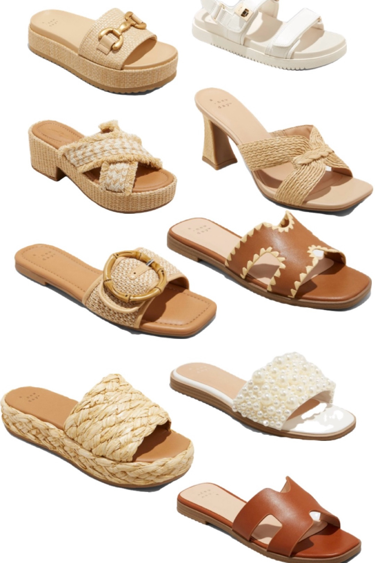 20% off at target!!! Staple shoes for the summer! #springsandals #summersandals