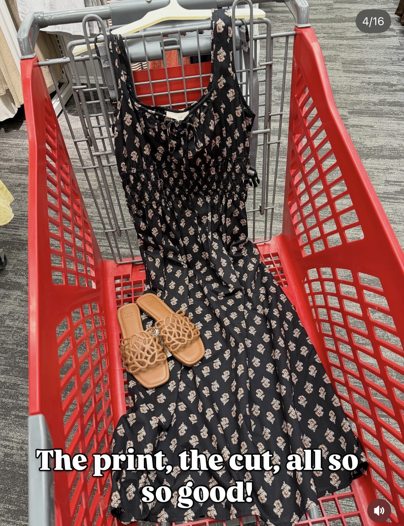 Target dress I’ve been eying, such a pretty print and fabric. #targetfashion