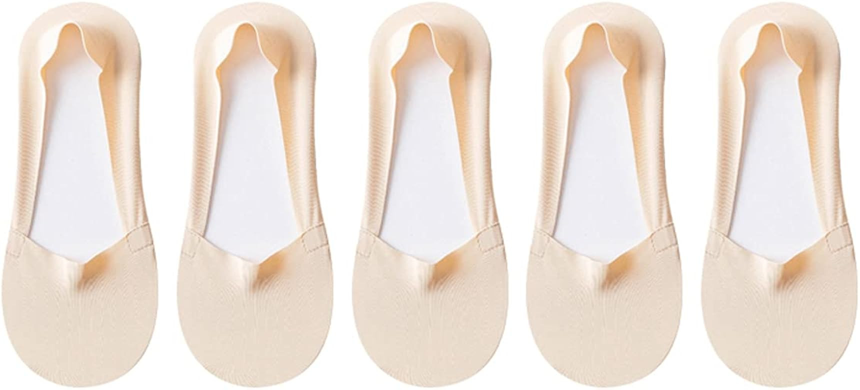 fidragon Women No Show Socks Low Cut Women Invisible for Flats and Dress Shoes Liner Socks with N... | Amazon (US)