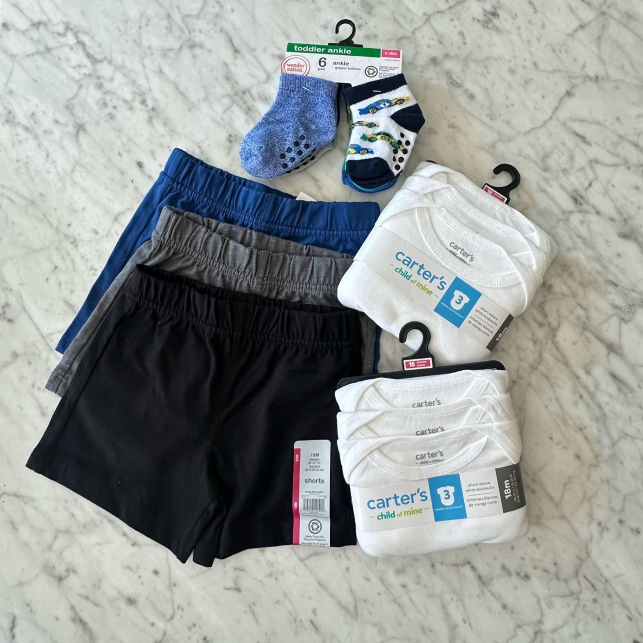 Summer Baby Boy Basics at Walmart!
