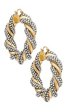 8 Other Reasons Twist And Shout Hoops in Gold from Revolve.com | Revolve Clothing (Global)