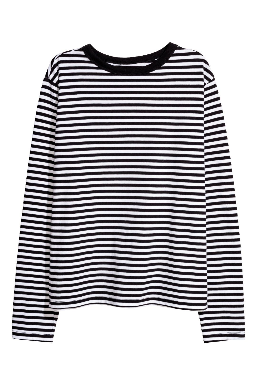 Striped Jersey Top | H&M (US)