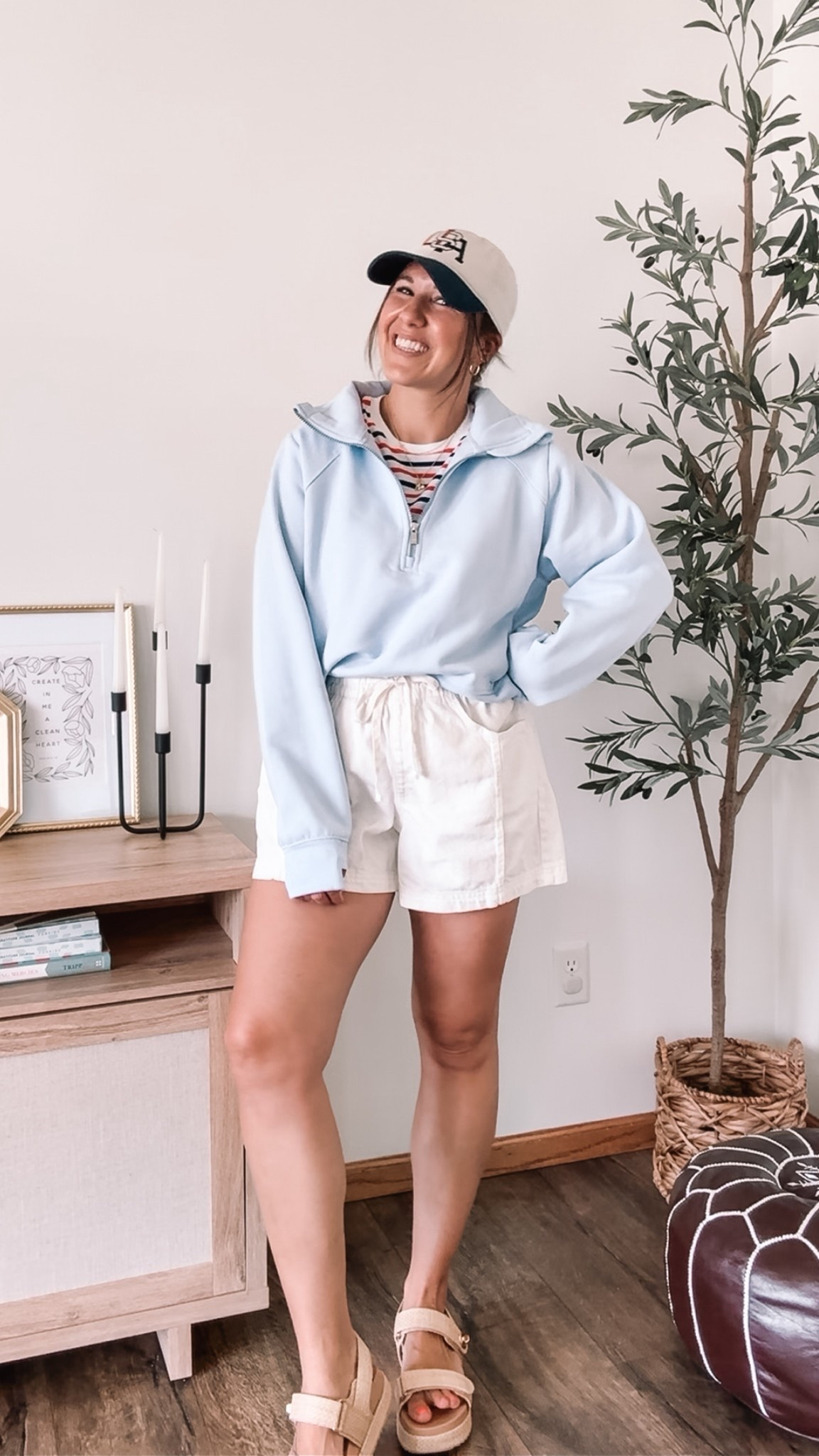 Pullover & drawstring shorts I’ll be living in all summer.

Medium 

Summer outfit 
4th of July outfit 
Mom outfit 

#LTKStyleTip #LTKSaleAlert #LTKFindsUnder50