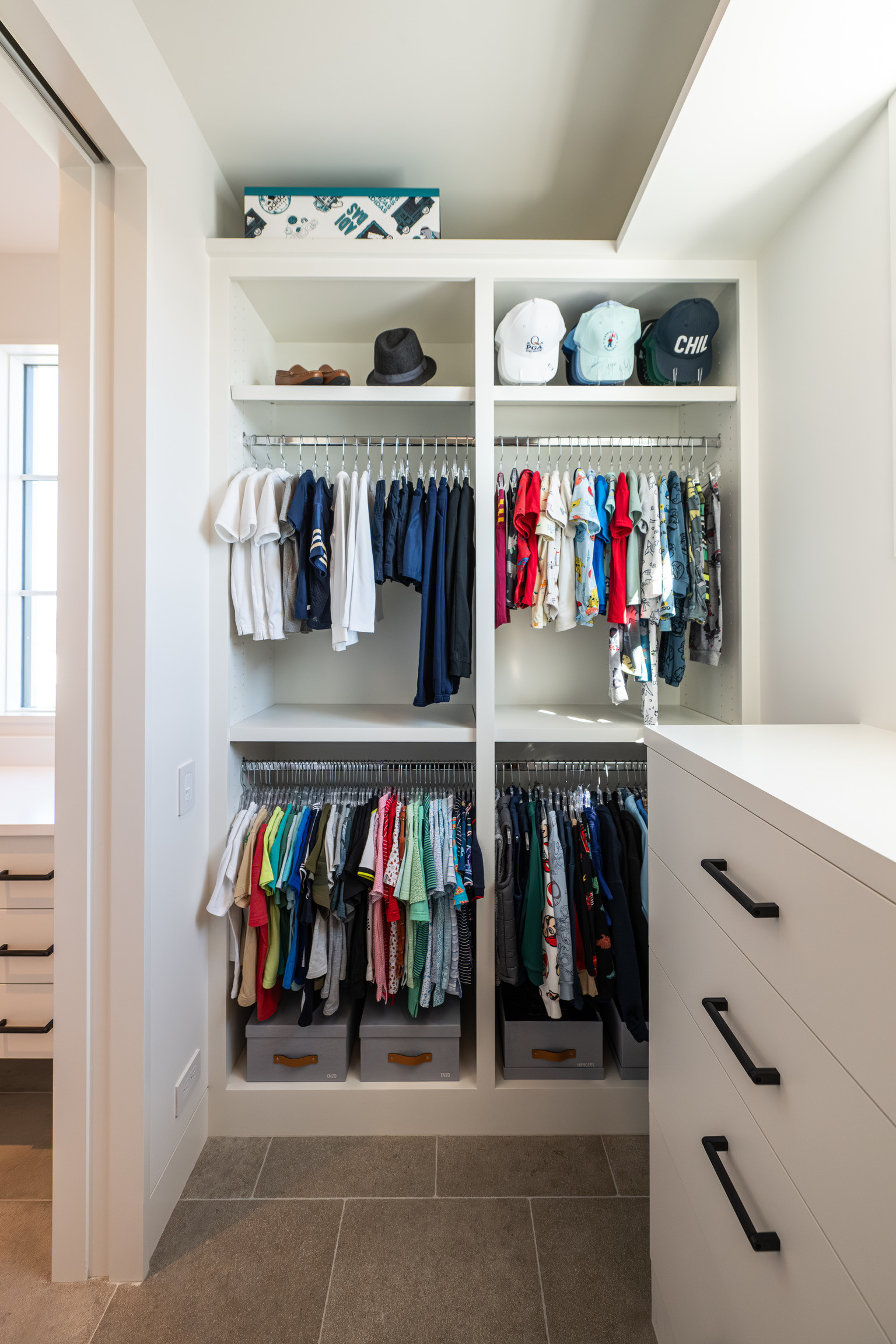 The Grand Garcia’s children’s spaces were designed to support busy days while creating systems that allow the children to move through their routines with growing independence. 

#LTKKids #LTKmomlife #LTKHome