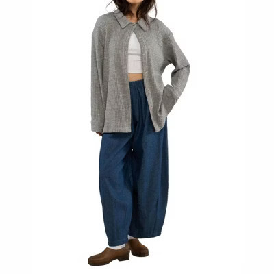 Women's Waffle Shirt - PLUS - nlt 3X | Target