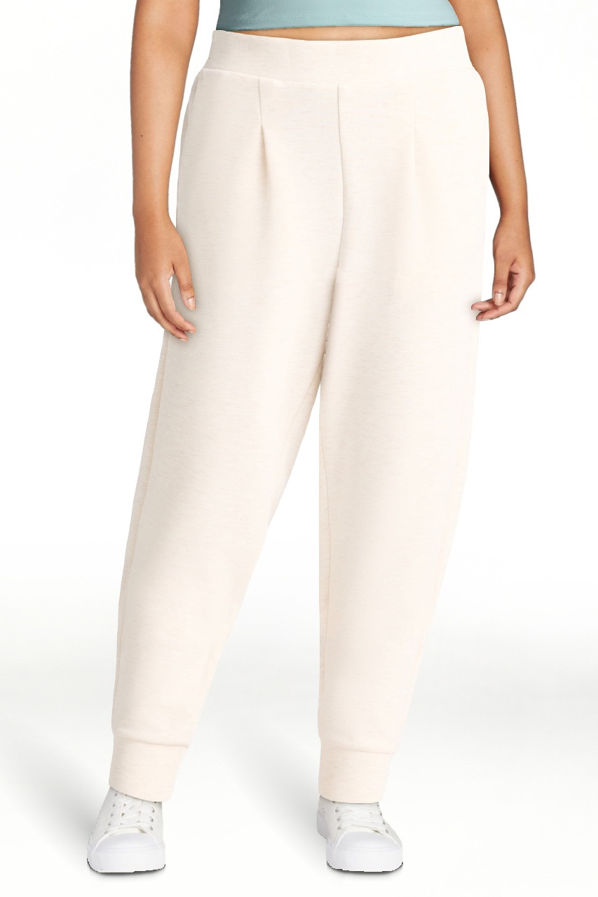 Avia Women's and Women's Plus Knit Pleat Joggers with Pockets, Size XS-4X | Walmart (US)