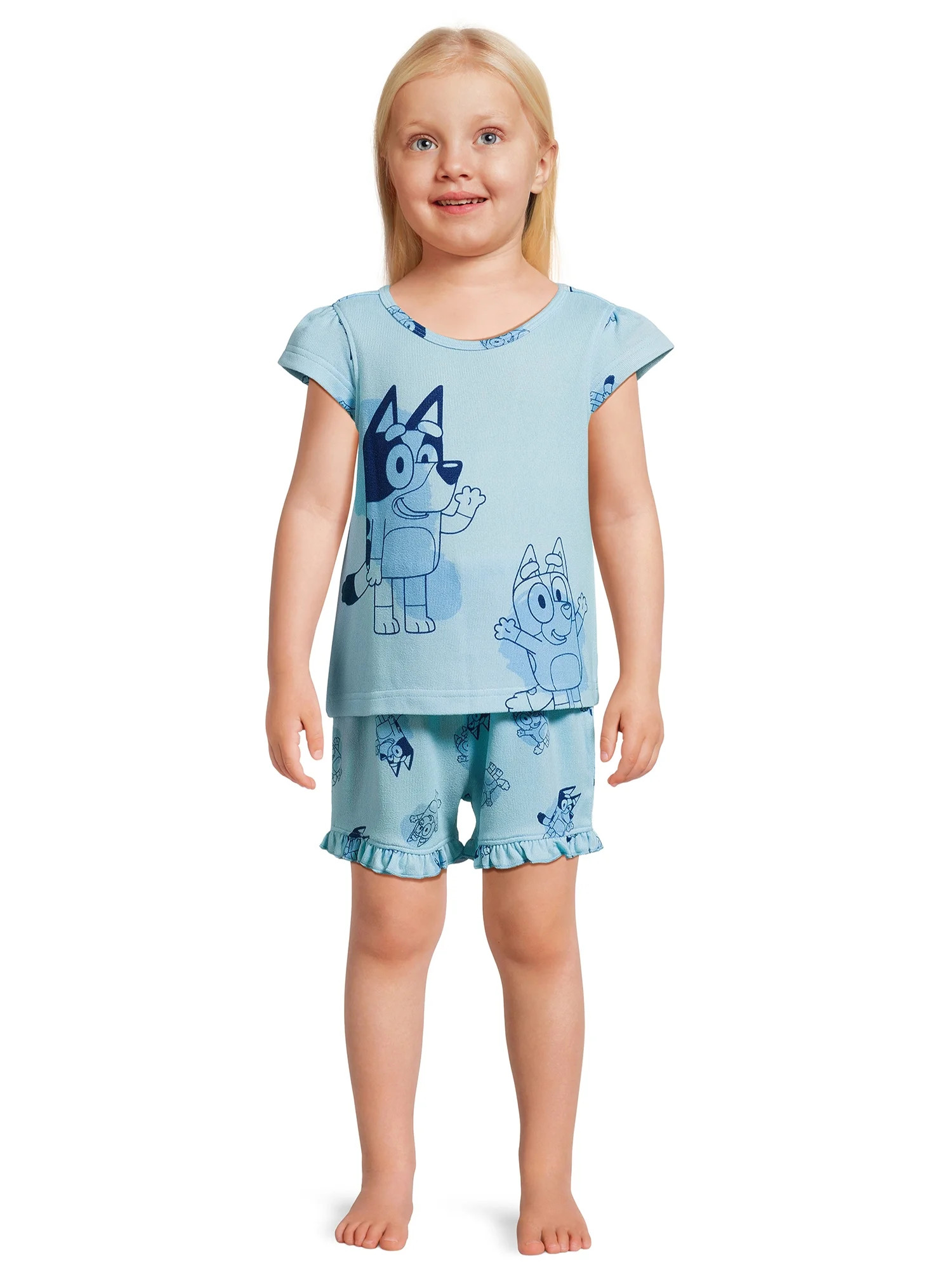 Character Toddler Girl Pajama Set, 2-Piece, Sizes 12M-5T | Walmart (US)