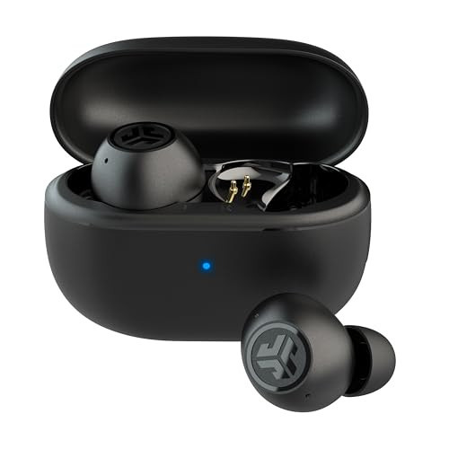 JLab Go Pop ANC True Wireless Earbuds & Charging Case, Black, Active Noise Cancelling, 10mm Drivers, Dual Connect, Customize Your Sound with App, Be Aware Mode, Compact Fit, MEMS Microphone | Amazon (US)