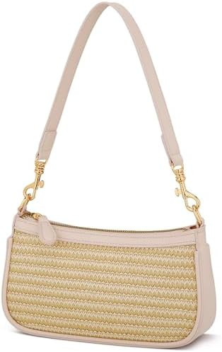 KKXIU Small Shoulder Bag for Women - Mini Purses for Women Vegan Leather Purse Classic Retro Hand... | Amazon (US)