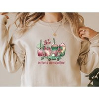 Valentines Sweatshirt, Cupid Coffee Shirt, Galentines Day Gift For Valentine, Galentine, Coffee Sweatshirt, Funny Valentine | Etsy (US)