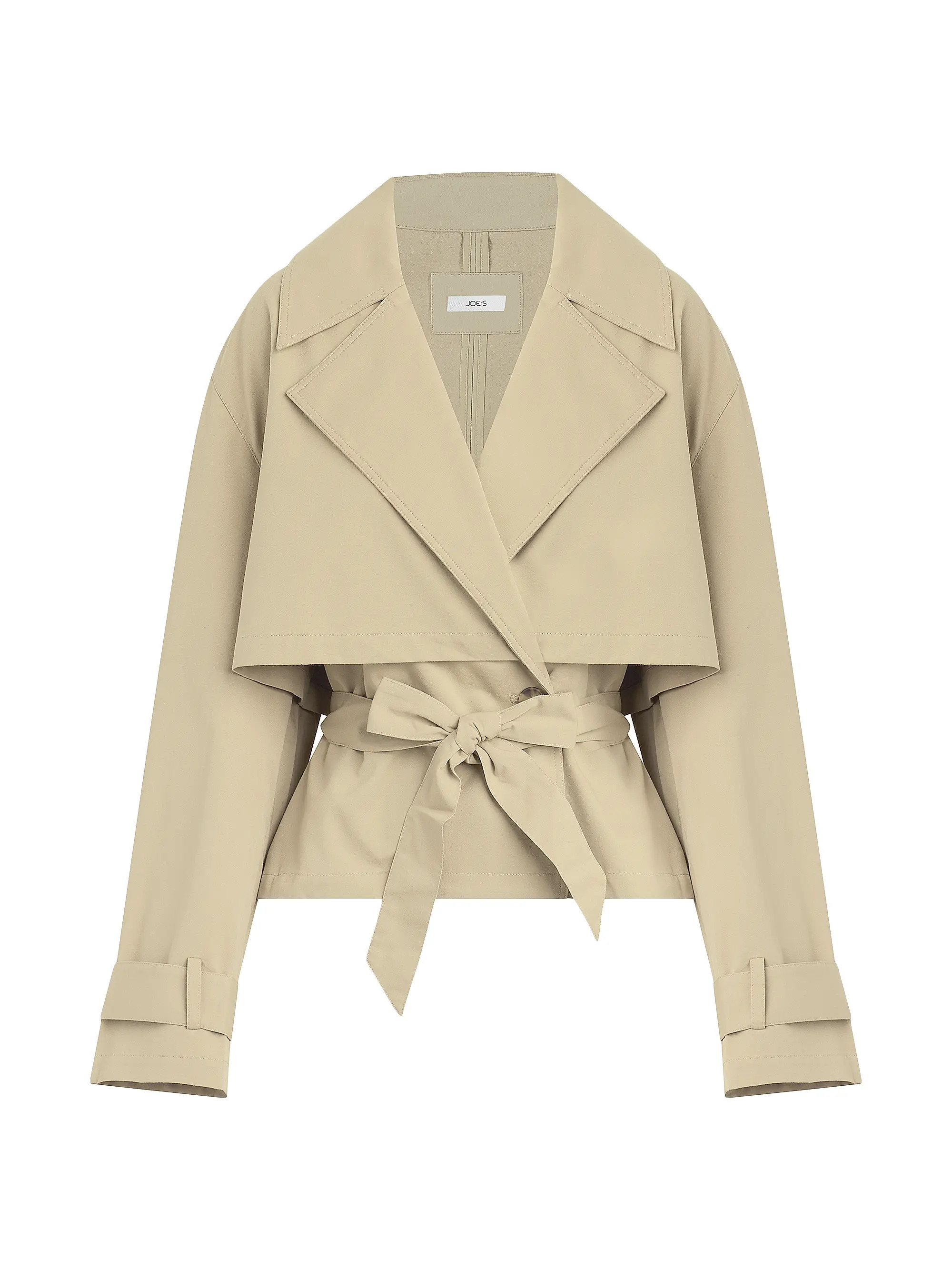 The Liz Cropped Trench Coat | Saks Fifth Avenue