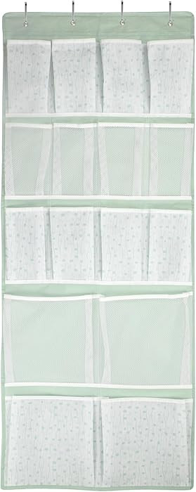 16 Pockets Over Door Hanging Organizer,Back of Door Shoes Organizer with 4 Kind of Pouches,Behind... | Amazon (US)