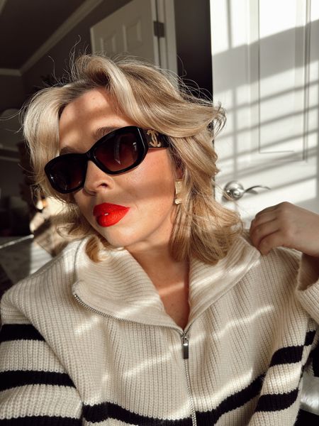 Chanel 5493 sunnies 🥲🕶️ OBSESSED!! 

#LTKmidsize #LTKworkwear #LTKbeauty